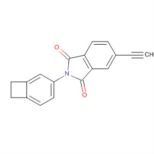 Molecular Structure of 100577-15-9 (1H-Isoindole-1,3(2H)-dione,
2-(bicyclo[4.2.0]octa-1,3,5-trien-3-yl)-5-ethynyl-)