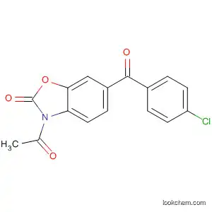 2(3H)-Benzoxazolone, 3-acetyl-6-(4-chlorobenzoyl)-