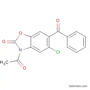 2(3H)-Benzoxazolone, 3-acetyl-6-benzoyl-5-chloro-