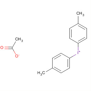 Molecular Structure of 101615-65-0 (Iodonium, bis(4-methylphenyl)-, acetate)