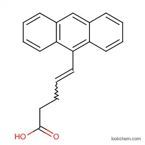 Molecular Structure of 102193-27-1 (4-Pentenoic acid, 5-(9-anthracenyl)-)