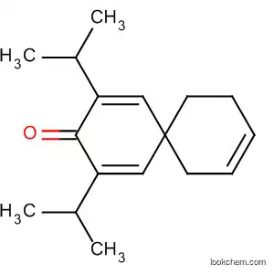 Molecular Structure of 102392-50-7 (Spiro[5.5]undeca-1,4,8-trien-3-one, 2,4-bis(1-methylethyl)-)