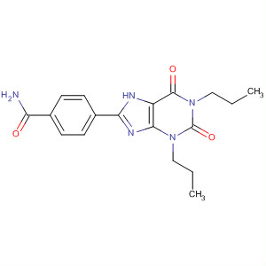 Molecular Structure of 102587-84-8 (Benzamide, 4-(2,3,6,7-tetrahydro-2,6-dioxo-1,3-dipropyl-1H-purin-8-yl)-)