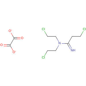 Propanimidamide, 3-chloro-N,N-bis(2-chloroethyl)-, ethanedioate (1:1)