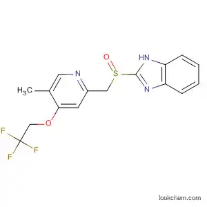 1H-Benzimidazole,
2-[[[5-methyl-4-(2,2,2-trifluoroethoxy)-2-pyridinyl]methyl]sulfinyl]-