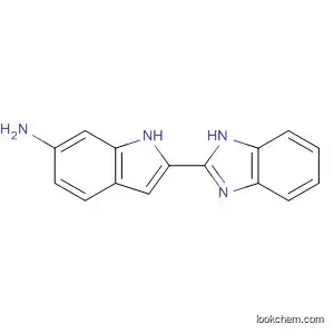 Molecular Structure of 103682-78-6 (1H-Indol-6-amine, 2-(1H-benzimidazol-2-yl)-)