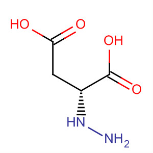 Molecular Structure of 103730-63-8 (Butanedioic acid, hydrazino-, (R)-)