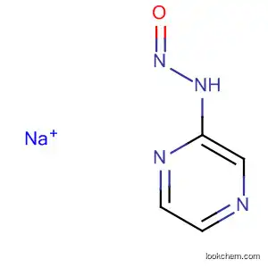 Molecular Structure of 103829-46-5 (Pyrazinamine, N-nitroso-, sodium salt)