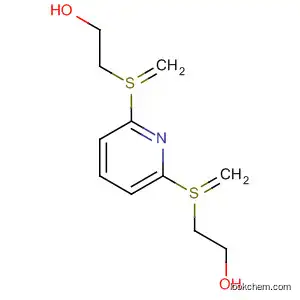 Molecular Structure of 103884-51-1 (Ethanol, 2,2'-[2,6-pyridinediylbis(methylenethio)]bis-)