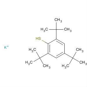 Molecular Structure of 104091-68-1 (Benzenethiol, 2,4,6-tris(1,1-dimethylethyl)-, potassium salt)