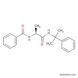 Benzamide, N-[1-methyl-2-[(1-methyl-1-phenylethyl)amino]-2-oxoethyl]-,
(S)-