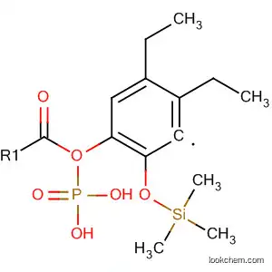 Molecular Structure of 104797-12-8 (Phosphonic acid, [2-[(trimethylsilyl)oxy]phenyl]-, diethyl ester)