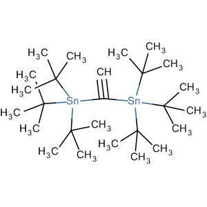 Molecular Structure of 104959-72-0 (Stannane, 1,2-ethynediylbis[tris(1,1-dimethylethyl)-)