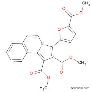 Molecular Structure of 105441-93-8 (Pyrrolo[2,1-a]isoquinoline-1,2-dicarboxylic acid,
3-[5-(methoxycarbonyl)-2-furanyl]-, dimethyl ester)