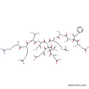 Molecular Structure of 106436-18-4 (Glycine,
L-arginyl-L-arginyl-L-leucyl-L-isoleucyl-L-a-glutamyl-L-a-aspartyl-L-alanyl-L
-a-glutamyl-L-phenylalanyl-L-alanyl-L-alanyl-L-arginyl-)