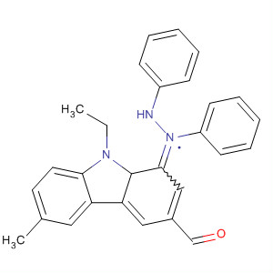 9H-Carbazole-3-carboxaldehyde, 9-ethyl-6-methyl-, diphenylhydrazone
