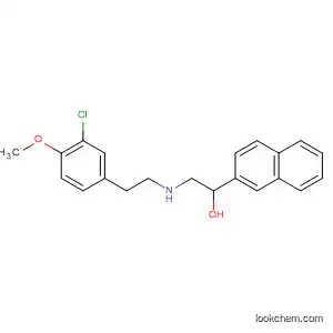 2-Naphthalenemethanol,
a-[[[2-(3-chloro-4-methoxyphenyl)ethyl]amino]methyl]-