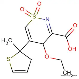 Molecular Structure of 106649-91-6 (2H-Thieno[2,3-e]-1,2-thiazine-3-carboxylic acid, 4-ethoxy-2-methyl-,
1,1-dioxide)
