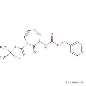 Molecular Structure of 106691-73-0 (1H-Azepine-1-carboxylic acid,
hexahydro-2-oxo-3-[[(phenylmethoxy)carbonyl]amino]-, 1,1-dimethylethyl
ester, (R)-)