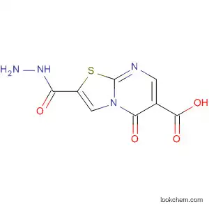 5H-Thiazolo[3,2-a]pyrimidine-6-carboxylic acid, 5-oxo-, hydrazide