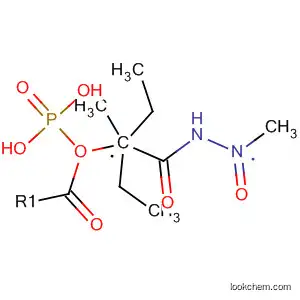 Molecular Structure of 106751-56-8 (Phosphonic acid, [1-methyl-2-(methylnitrosoamino)-2-oxoethyl]-, diethyl
ester)