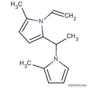 Molecular Structure of 106752-39-0 (1H-Pyrrole, 1-ethenyl-2-methyl-5-[1-(2-methyl-1H-pyrrol-1-yl)ethyl]-)