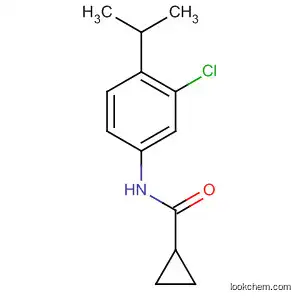 N-[3-Chloro-4-(propan-2-yl)phenyl]cyclopropanecarboxamide