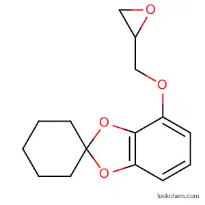 Molecular Structure of 106835-64-7 (Spiro[1,3-benzodioxole-2,1'-cyclohexane], 4-(oxiranylmethoxy)-)