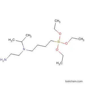 Molecular Structure of 106894-51-3 (1,2-Ethanediamine, N-(1-methylethyl)-N-[4-(triethoxysilyl)butyl]-)