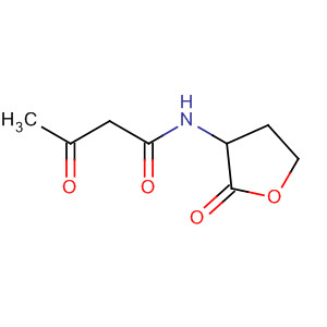 Molecular Structure of 106983-29-3 (Butanamide, 3-oxo-N-(tetrahydro-2-oxo-3-furanyl)-)
