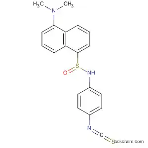 Molecular Structure of 106984-14-9 (1-Naphthalenesulfinamide,
5-(dimethylamino)-N-(4-isothiocyanatophenyl)-)