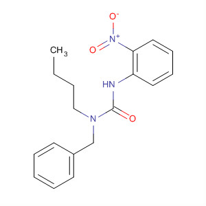 Molecular Structure of 107348-81-2 (Urea, N-butyl-N'-(2-nitrophenyl)-N-(phenylmethyl)-)