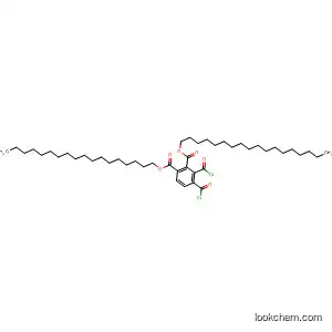Molecular Structure of 107391-30-0 (Benzenedicarboxylic acid, bis(chlorocarbonyl)-, dioctadecyl ester)