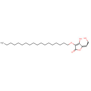 Molecular Structure of 107706-93-4 (2(5H)-Furanone, 4-hydroxy-5-(2-hydroxyethylidene)-3-(octadecyloxy)-)