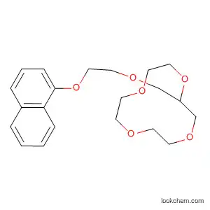 Molecular Structure of 109108-71-6 (1,4,7,10-Tetraoxacyclododecane,
2-[[2-(1-naphthalenyloxy)ethoxy]methyl]-)