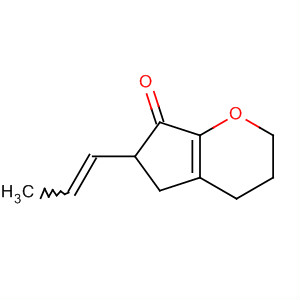 Molecular Structure of 109704-11-2 (4(2H)-Benzofuranone, 3,5,6,7-tetrahydro-2-(1-propenyl)-)