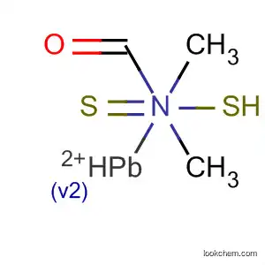 Molecular Structure of 109707-89-3 (Carbamodithioic acid, dimethyl-, lead(2+) salt)