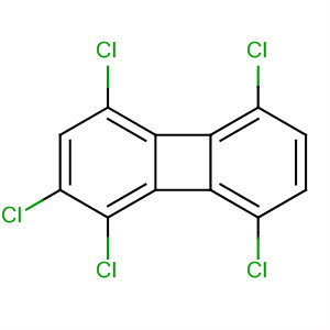 Molecular Structure of 109719-88-2 (Biphenylene, 1,2,4,5,8-pentachloro-)