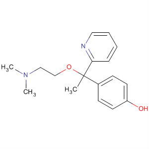 Phenol, 4-[1-[2-(dimethylamino)ethoxy]-1-(2-pyridinyl)ethyl]-