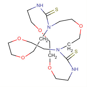 Molecular Structure of 110228-76-7 (6,9,17,20,25-Pentaoxa-1,3,12,14-tetraazabicyclo[12.8.5]heptacosane-
2,13-dithione)