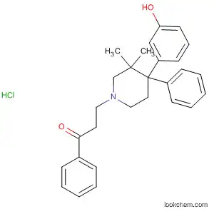 1-Propanone,
3-[4-(3-hydroxyphenyl)-3,3-dimethyl-4-phenyl-1-piperidinyl]-1-phenyl-,
hydrochloride