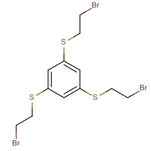 Molecular Structure of 110431-64-6 (Benzene, 1,3,5-tris[(2-bromoethyl)thio]-)