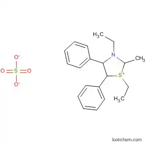 Molecular Structure of 110554-60-4 (Thiazolium, 3-ethyl-2-methyl-4,5-diphenyl-, ethyl sulfate)