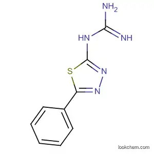Molecular Structure of 110963-11-6 (Guanidine, (5-phenyl-1,3,4-thiadiazol-2-yl)-)