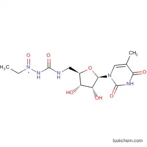 Molecular Structure of 111087-21-9 (Thymidine, 5'-deoxy-5'-[[(ethylnitrosoamino)carbonyl]amino]-)