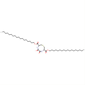 Molecular Structure of 111203-40-8 (1,4,7-Thiadiazonine-3,8-dicarboxylic acid, octahydro-5,6-dioxo-,
dioctadecyl ester)