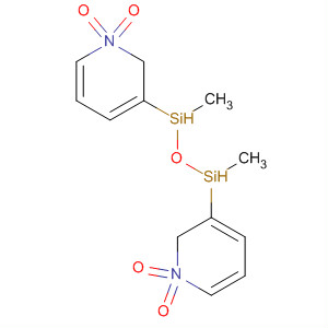Molecular Structure of 111209-65-5 (Pyridine, 3,3'-(1,3-dimethyl-1,3-disiloxanediyl)bis-, 1,1'-dioxide)
