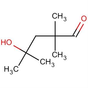 Molecular Structure of 111209-84-8 (Pentanal, 4-hydroxy-2,2,4-trimethyl-)