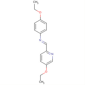 Molecular Structure of 111216-92-3 (Benzenamine, 4-ethoxy-N-[(5-ethoxy-2-pyridinyl)methylene]-, (E)-)