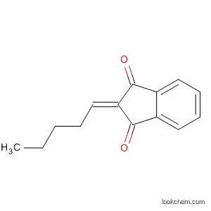 1H-Indene-1,3(2H)-dione, 2-pentylidene-